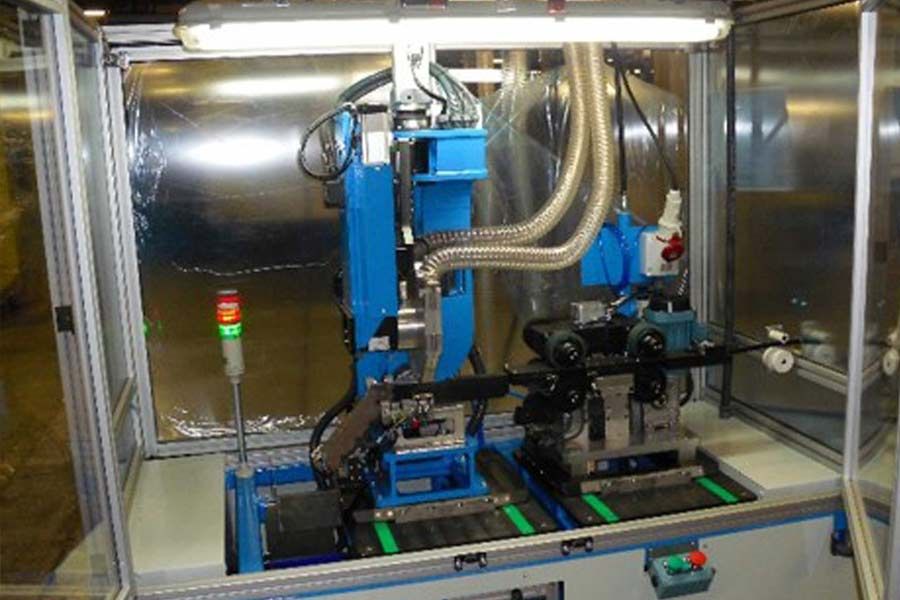 Máster N. Automatismos, s.l. máquina color azul